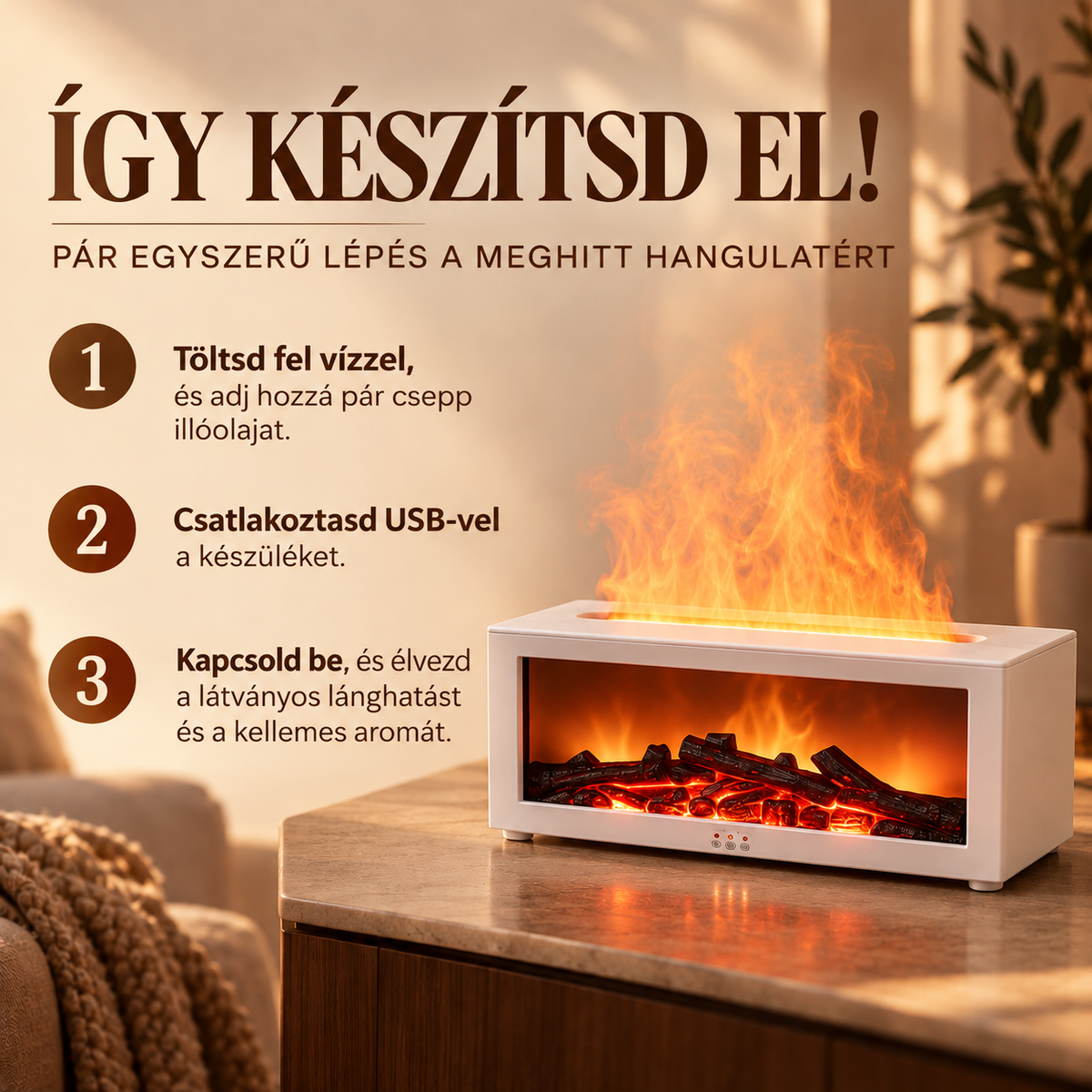 Aromora Tűz Diffúzor™
